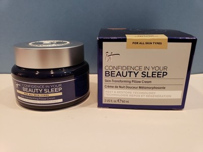 It Cosmetics~Confidence In Your Beauty Sleep Skin-Transforming Pillow Cream~2oz~