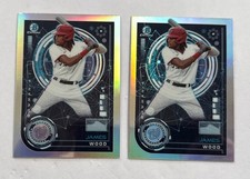 (2) James Wood 2024 Bowman AI inserts #BAI-17 (RC)