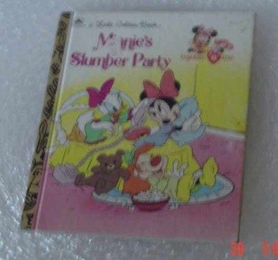 MINNIE'S SLUMBER PARTY - Hardcover, by West Cindy - Acceptable