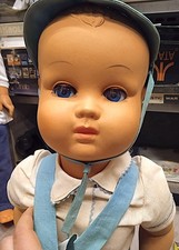 bambola in bachelite anni 40/50 italiana Bonomi?  outfit originale bellissima