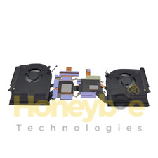 NEW GENUINE DELL ALIENWARE M17 R2 CPU GPU COOLING HEATSINK FAN ASSEMBLY 4515Y