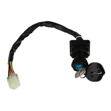 CQYD New Ignition Key Switch for Suzuki LTA400 LTA400F LTA400FC Eiger Black