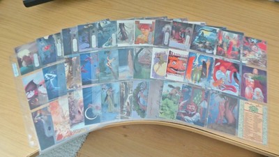BK101: 1995 Comic Images Wizard of the Coast - FPG Card Set - 1 bis 90 in Sleeves