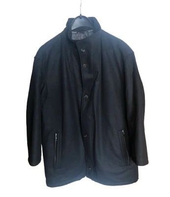 Herren Mantel Jacke Pierre Cardin Wolle Wollmantel Größe 27 XL - Bild 1 von 4