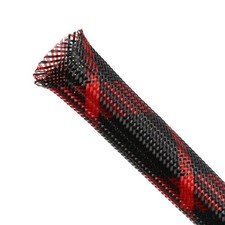 Expandable Braided Sleeving, PET Automotive Wire Loom, Flexible Cable Managem...