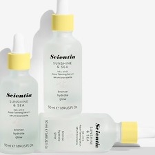 Image of Scientia Sunshine and Sea Serum HA +Vit D Aqua Tanning Serum Bronze Hydrate 50ml