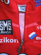 Maillot cycliste Saeco Kappa Ballan rouge jersey Cycling Jersey - XL