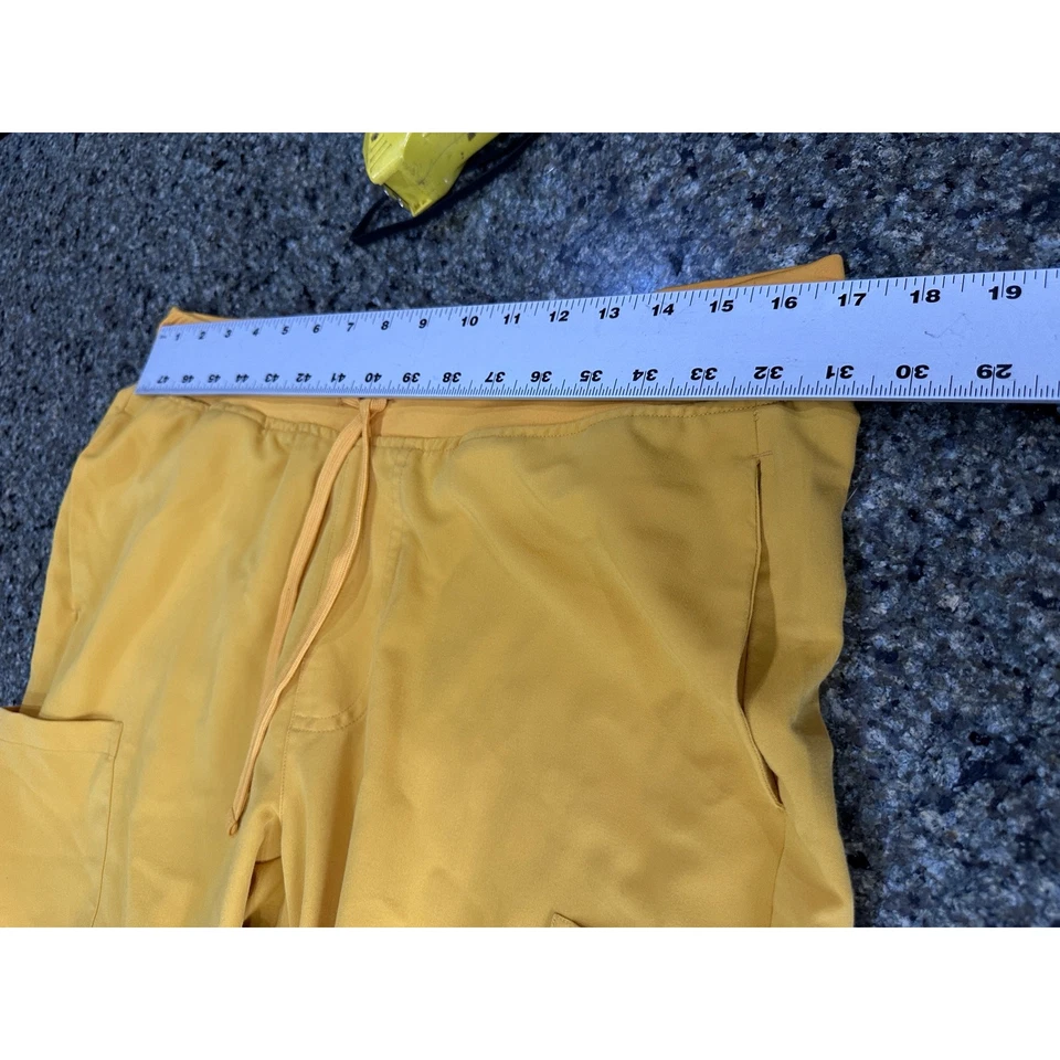 Pantalones de chándal Mandala para mujer talla L amarillos repelen derrames Equa Tek Foto 3 de 4