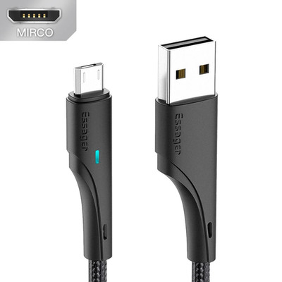 Micro USB Cable Fast Charging Data Cable For Xiaomi Realme Redmi Note Samsung Mo