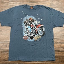 Vintage 90s Harley Davidson Single Stitch Shirt The Great Escape Breakthrough XL