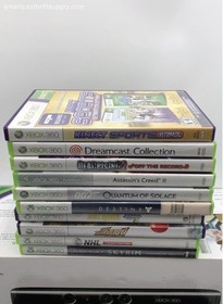 Microsoft Xbox 360 S Console Skyrim Dreamcast Kinect 9 Game Lot 2 Controllers