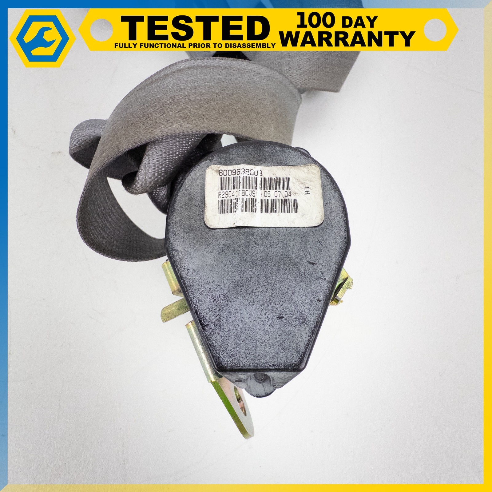 05-13 CHEVROLET CORVETTE C6 FRONT LEFT DRIVER SIDE SEAT BELT RETRACTOR OEM