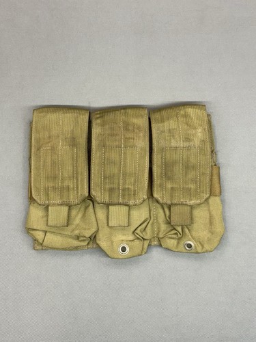 Eagle Industries SFLCS Khaki MOLLE Triple (3x2) 5.56 / .223 Magazine ...