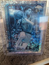 2025-26 Topps Chrome Update Tyrese Haliburton Frozen Fractor -3/0 Pacers SSP