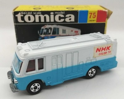 TOMY TOMICA Black Box 1122 NHK TV Relay Car Used