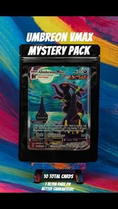 Pokemon Umbreon Vmax Mystery Pack - Ultra Rare Guaranteed