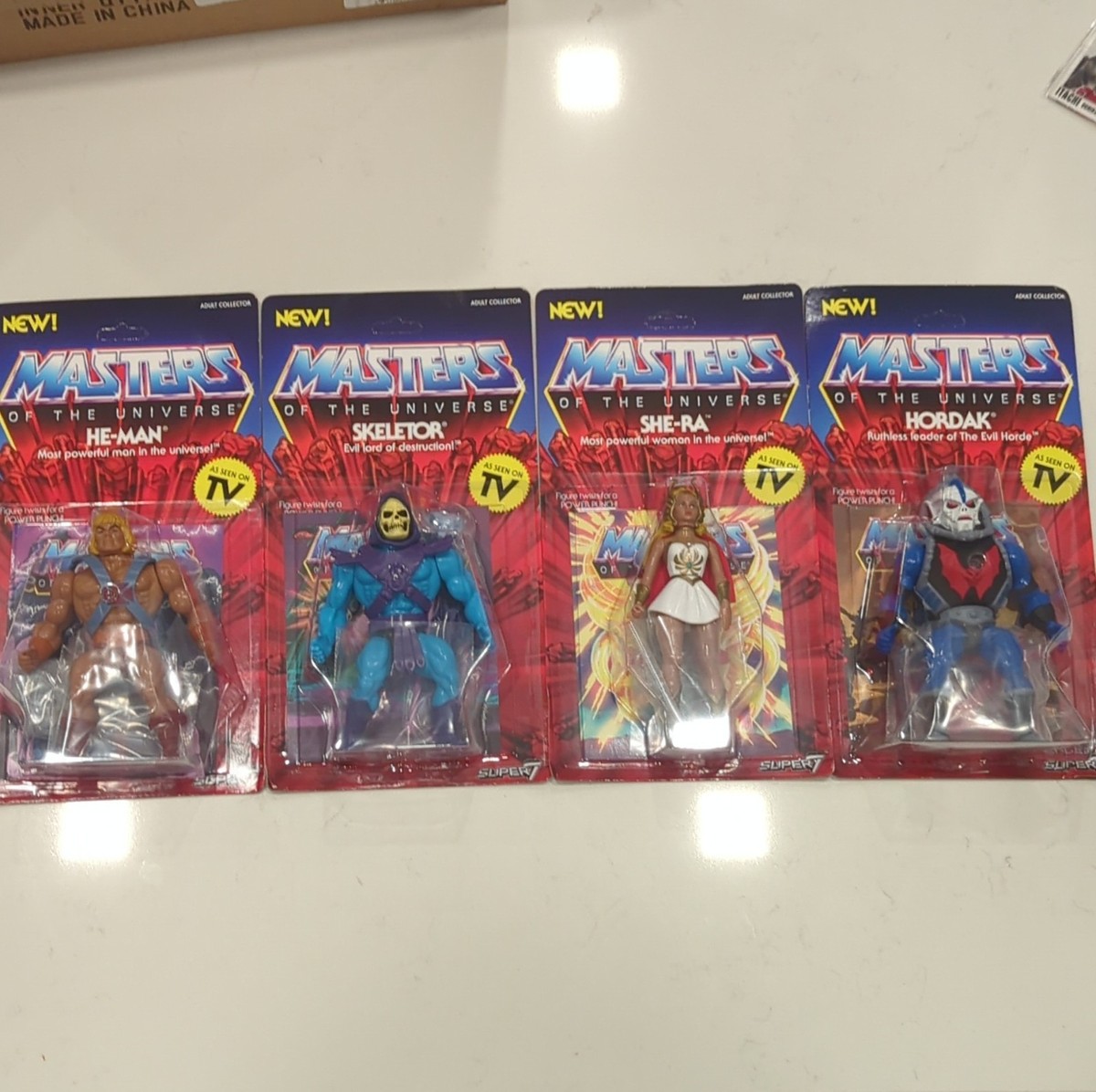 Super7 Masters of the Universe Action Figure He-Man Skeletor She 