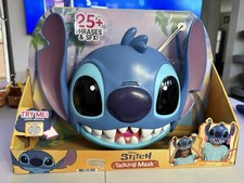 Disney Stitch Talking Face Mask 25 Phrases SFX One Size Halloween