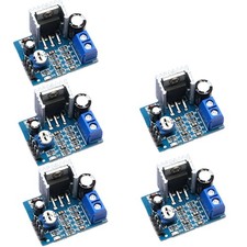 5Pcs Audio Amplifier Module Mono 18W Power AMP Board 6-12V with Volume Control