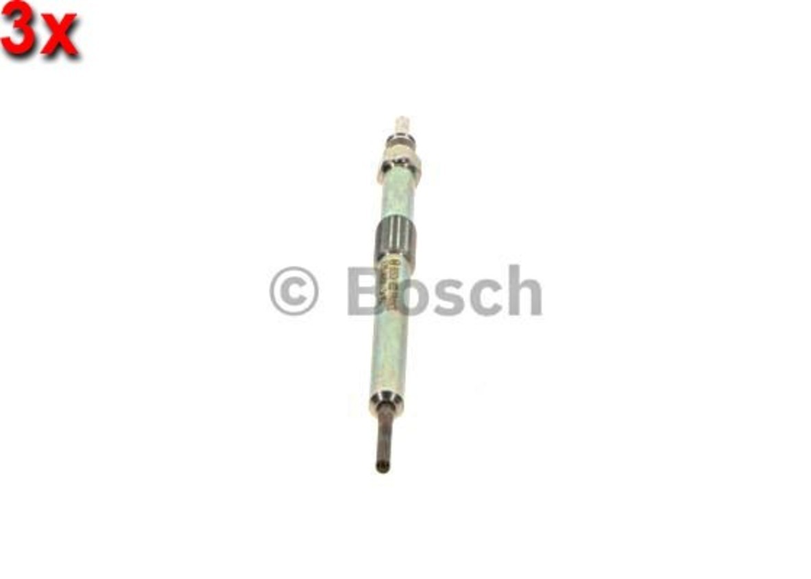 BOSCH 3x Glow Plug For FIAT MERCEDES NISSAN Np300 OPEL RENAULT 05-19 0250403021