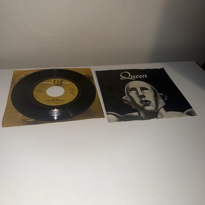 Queen-We Are The Champions/We Will Rock You PS  & Bohemian Rhapsody reissue 45