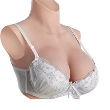 C-G Cup Realistic Silicone Breast Forms Breast Plate Fake Boobs For Crossdresser