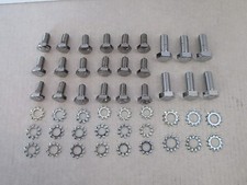 Ford 351c 351m 400m Hex Head Oil Pan Bolt Kit Chrome 9808 Ford 351c 351m 400m Hex Head Oil Pan Bolt Kit Chrome 9808