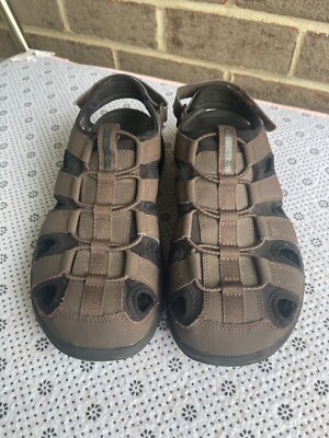 Skechers Selmo Men\'s Size 10 Brown Black Leather Slip On Fisherman Sandals Skechers | Shoes | Skechers Selmo Fisherman Mens Size 9  main image 2