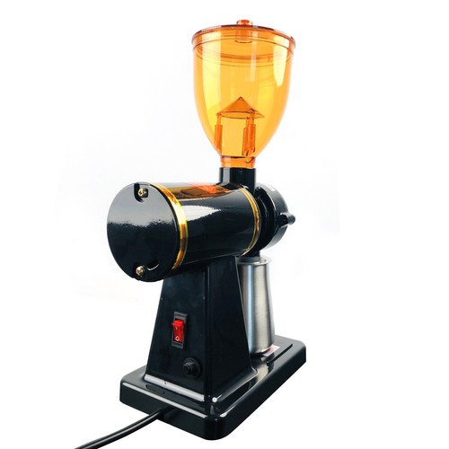 Commercial Electric Coffee Grinder Automatic Burr Mill Bean Home Office Grind - Picture 7 of 9