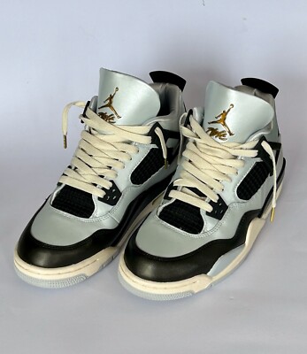 Air Jordan Retro GS Pure Platinum/Metallic Gold