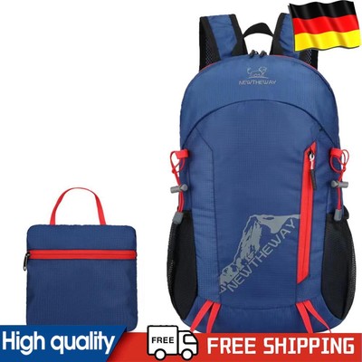 Foldable Backpack Waterproof Collapsible Day Packs Multifunctional for Men Women