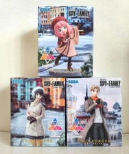 Spy x Family CODE : White Figure Set Height Loid 8.6 in Luminasta Anya Forger