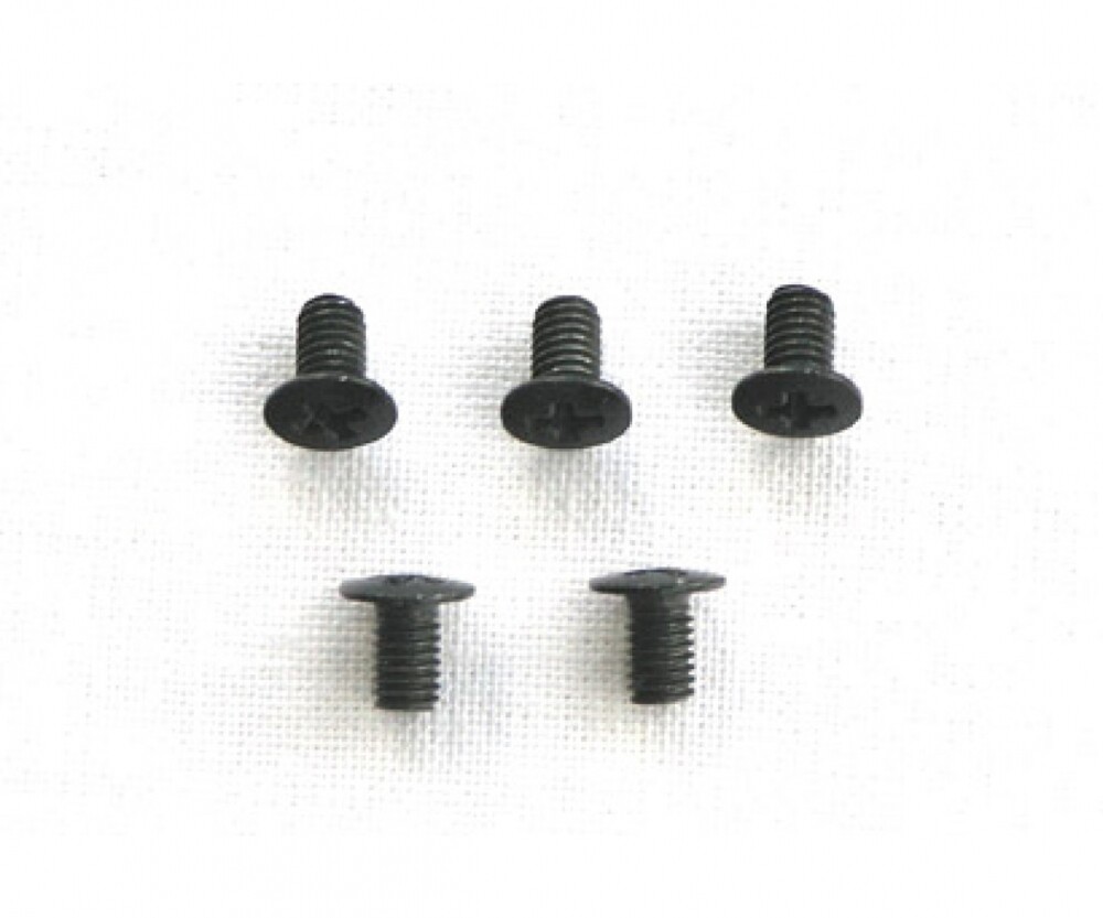 Tamiya 300051211 - TA05/TB03 Flat Head Screws 3x5mm (5) M3 - New