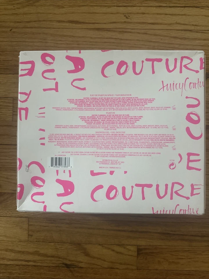Perfume para Mujer Juicy Couture 3Pc 1.7 Perfume Spray .16 Perfume 1.7 Gel de Ducha Foto 2 de 2