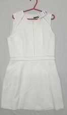LADIES WHITE MANGO SUMMER STYLISH MIDI DRESS. BNWT SIZE 12