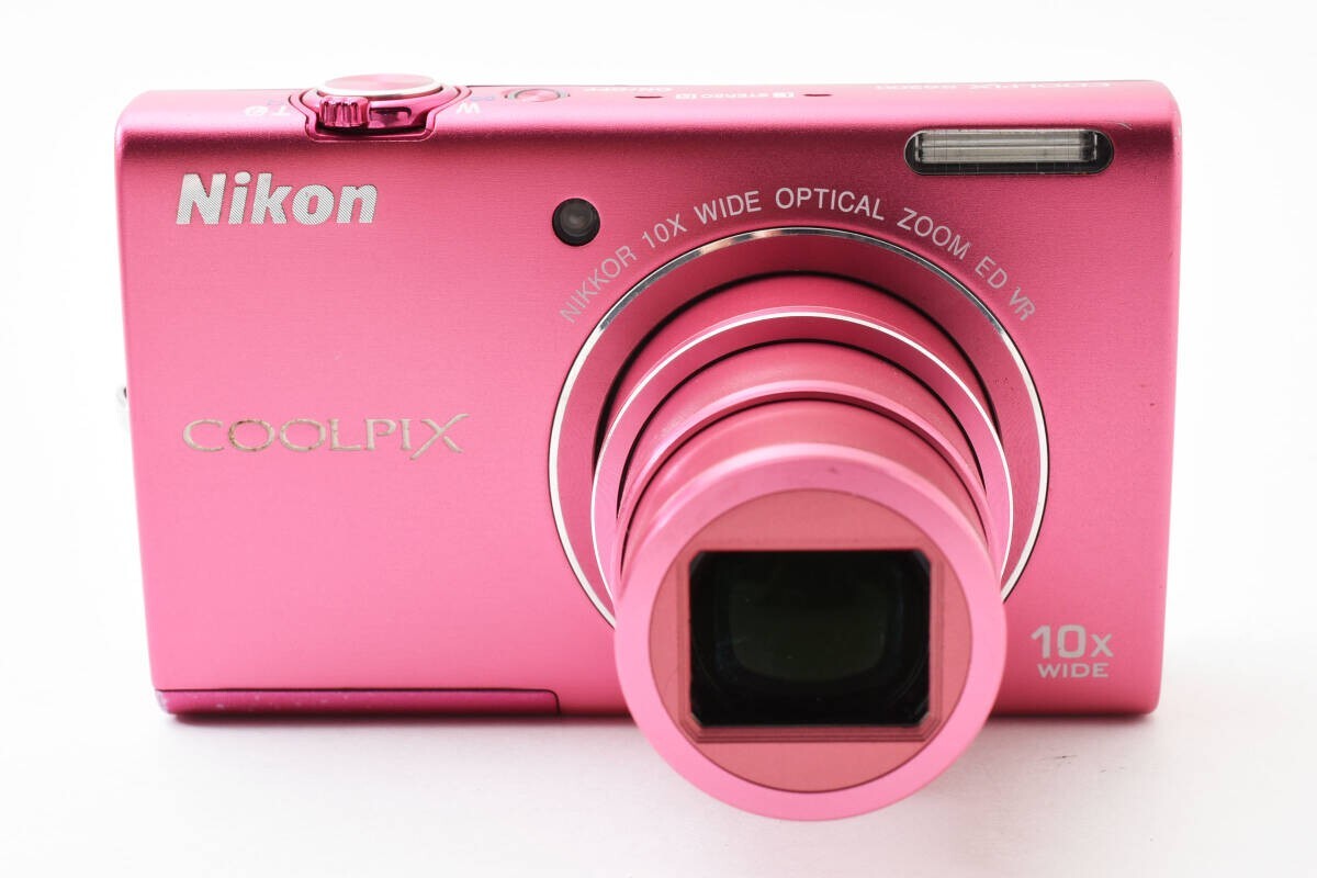 Nikon ニコン coolpix S6200　ピンク　ジャンク　デジタルカメラ Nikon ニコン coolpix S6200ピンクジャンクデジタルカメラ