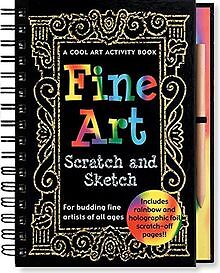 Fine Art Scratch and Sketch: A Cool Art Activity Book fo... | Buch | Zustand gut