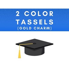 Class Act Graduation Graduation Tassel - 2019-2021 - Gold Charm - 2 Color