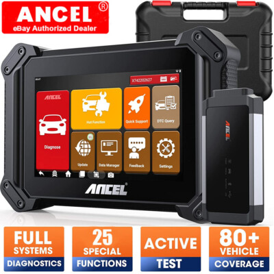 ANCEL V6 PRO+ BT Enhanced Bi-Directional Car Diagnostic All System OBD2 Scanner