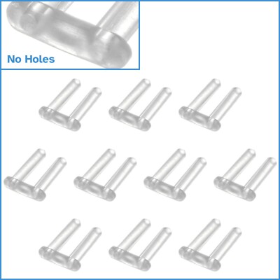 10pc Eyeglass Rimless Frames Rivet Bushing Pin No Holes 0.8mm x 1.4mm x ...