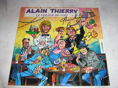 ALAIN THIERRY LP BELGE GAINSBOURG LAMA HALLYDAY BREL+