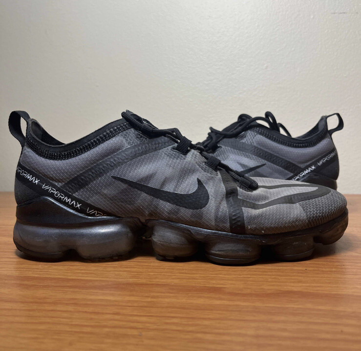 Nike Air VaporMax 2019 Ghost Black Size 8.5 Sneakers Shoes  display picture 3