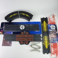 Aurora TOMY AFX HO Slot Car Track 9   Curve 15" Straight Lap Counter Rails Lot
