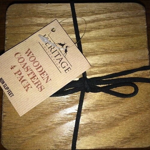 Sottobicchieri senza marca marrone