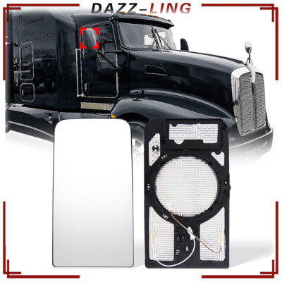 #ad #ad Upper Main Mirror Glass w Defrost Heating For Kenworth T660 T800 Peterbilt 387 $31.58