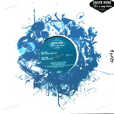 Erick Dere - He's My Man Maxi (VG+/VG+) '