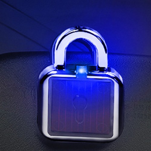 Car Alarm Warning Solar Flash LED Light Fake Security System Anti-theft FakeLock