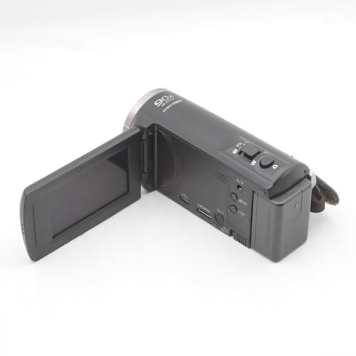 Panasonic HC-V360M Digital HD Camcorder 16GB 90x Zoom 2.2MP Black