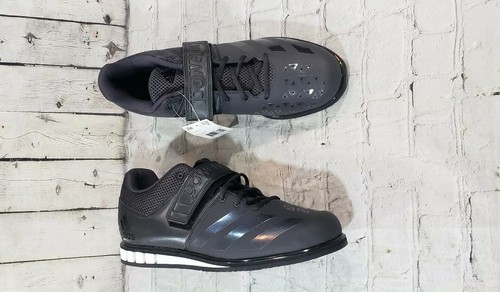 Adidas Powerlift 3.1 3 Weightlifting Sneaker Black White BA8019 MENS SIZE  19 | eBay