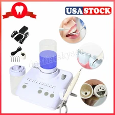 Dental Ultrasonic Piezo Scaler Handpiece 2*Bottles Fit DTE SATELEC Cavitron NEW
